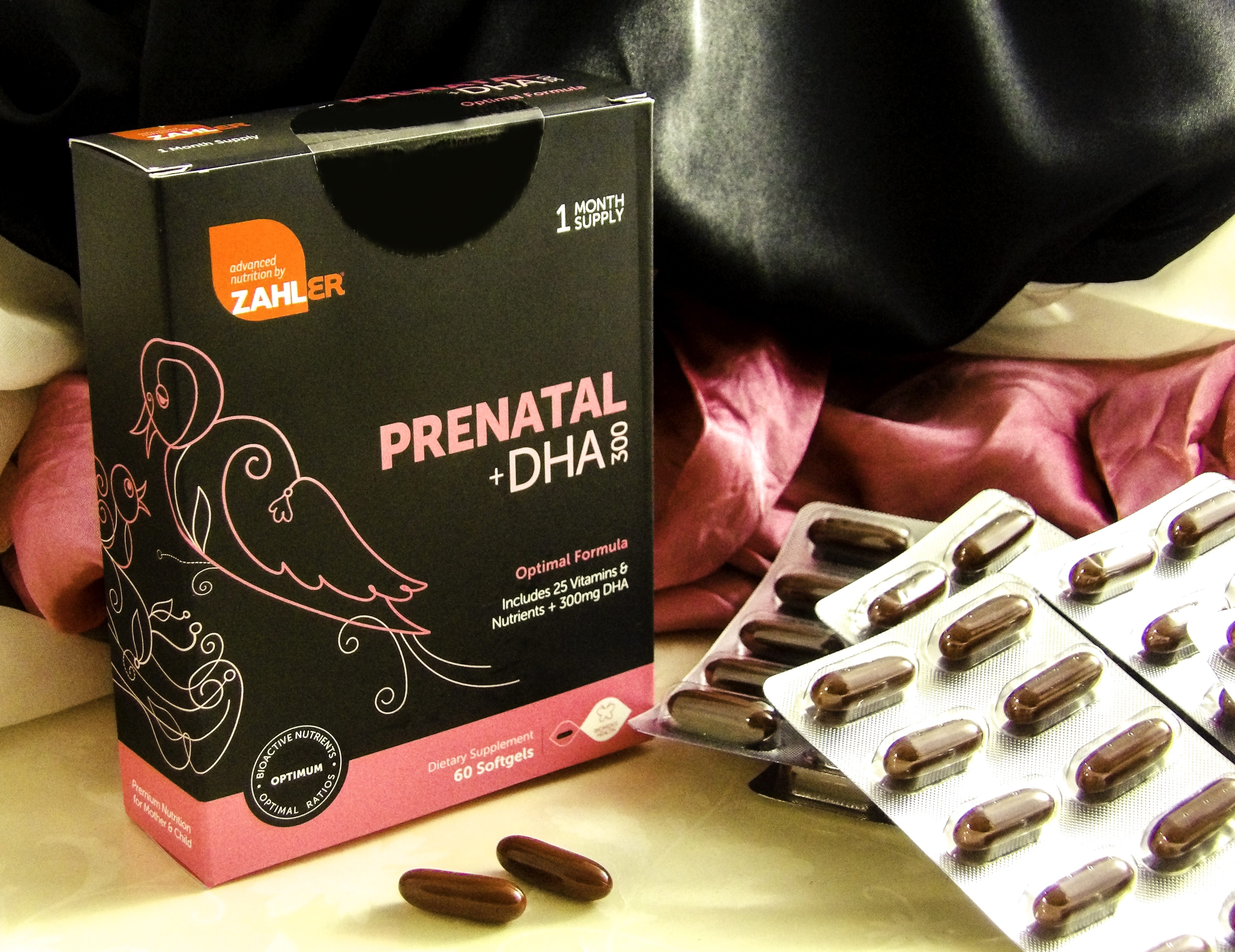 Zahler S Prenatal Dha 300 Premium Multi Vitamin For Hair Skin