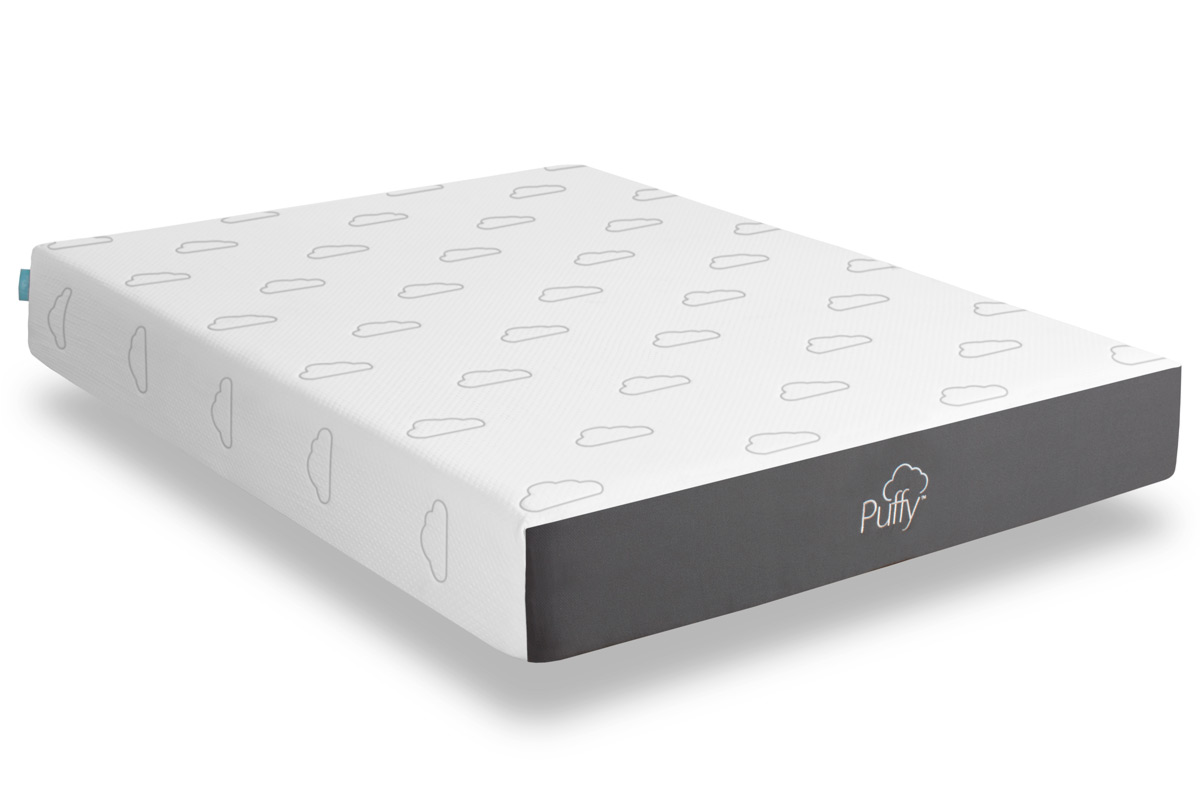 puffy mattress in a box